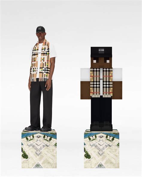 minecraft and burberry|burberry minecraft pop ups.